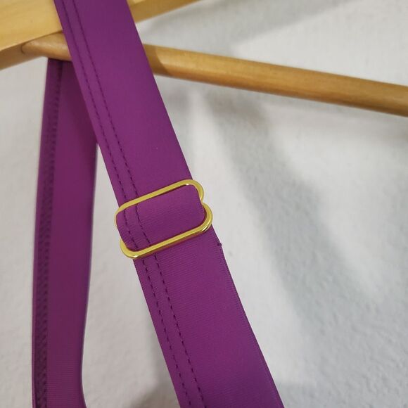 Swimsuits For All One Piece Swimsuit 20 Purple Crochet Underwire Tummy Control - Picture 11 of 15